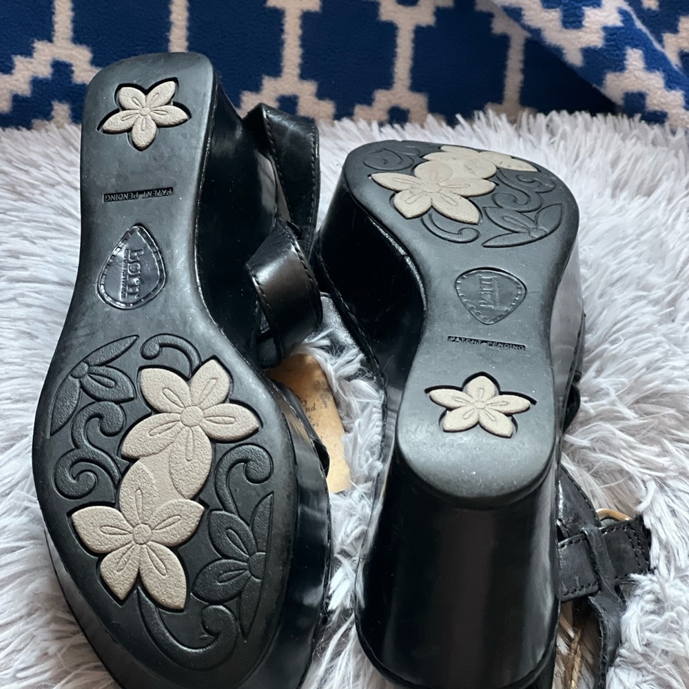 Born wedge heels